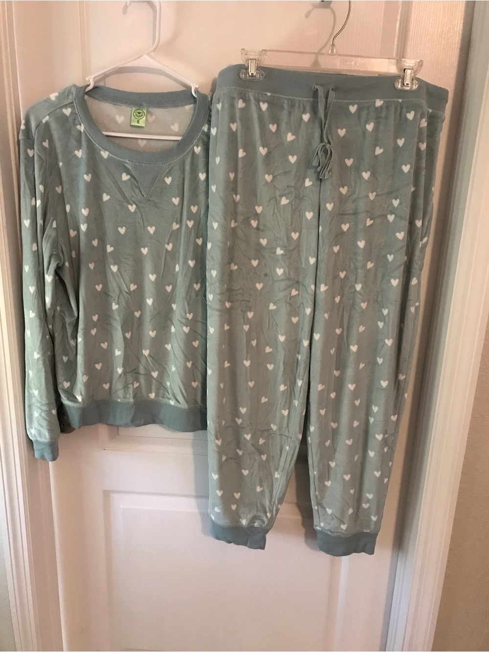 Honeydew Intimates Light Teal Heart PJ Set